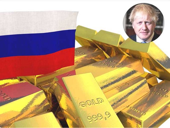 بريطانيا وأميركا وكندا واليابان تمنع استيراد الذهب من روسيا