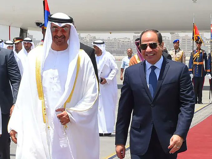 الرئيس السيسي يبحث الأمن الإقليمي والأوضاع الراهنة بالمنطقة مع رئيس الإمارات
