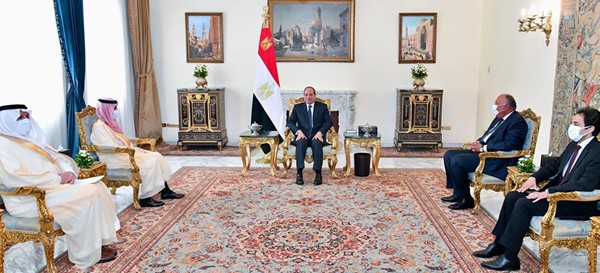 السيسي لفيصل بن فرحان: العلاقات المصرية- السعودية ركيزة لاستقرار المنطقة العربية