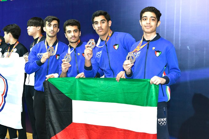 الكويت تحقق برونزية سلاح (فويل) للشباب بختام منافسات بطولة آسيا للمبارزة تحت 23 عاما