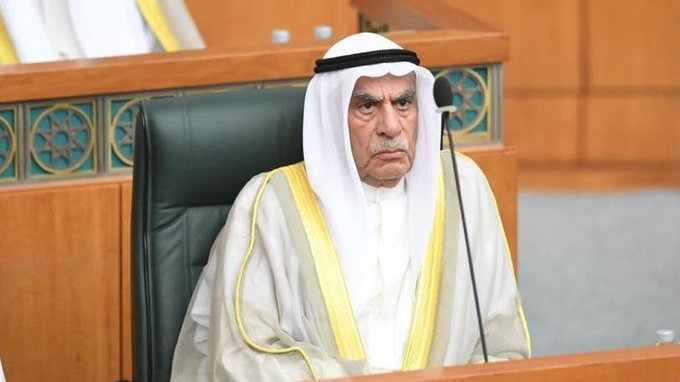 رئيس مجلس الأمة يتسلم رسالة خطية من رئيس المجلس الوطني الاتحادي الإماراتي