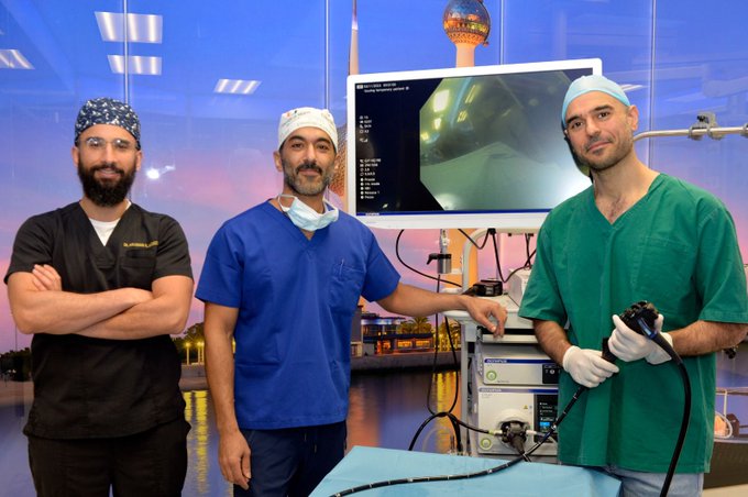 مستشفى جابر الأحمد ينجح في إجراء أول منظار جهاز هضمي بتقنية الذكاء الاصطناعي