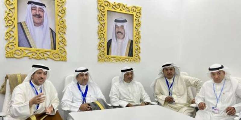 وزيرا النفط والخارجية يزوران معرض الكويت المقام في «مؤتمر المناخ»