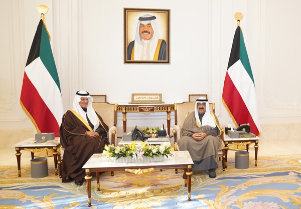 ولي العهد يستقبل وزير الطاقة السعودي ورؤساء وفود مجلس وزراء "أوابك"