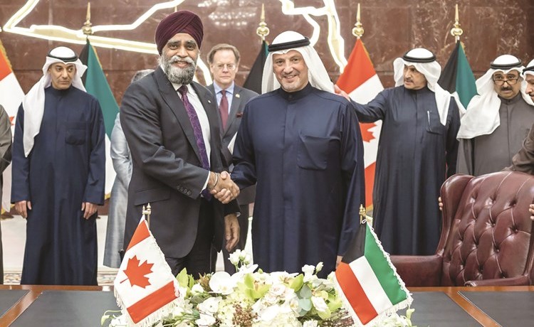 مذكرة تفاهم بين الكويت وكندا للتعاون في مجالات تمويل التنمية الاقتصادية والاجتماعية