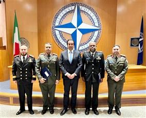 سفيرنا لدى إيطاليا: دورات كلية دفاع الناتو تعزز خبرات الكوادر الوطنية