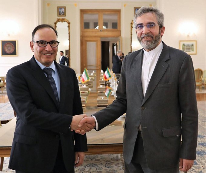 نائب وزير الخارجية يبحث مع نائب وزير خارجية إيران للشؤون السياسية تطوير العلاقات الثنائية