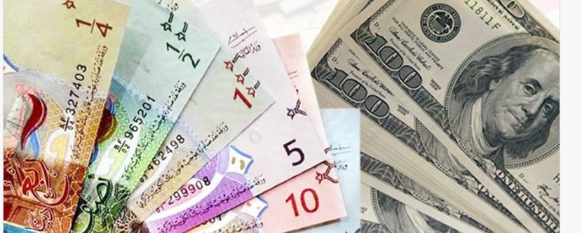 الدولار يستقر أمام الدينار عند 0,306 واليورو عند 0,335