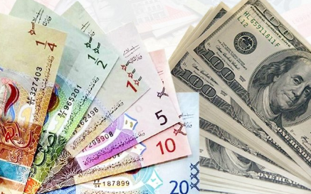 الدولار ينخفض إلى 0,307 دينار واليورو يرتفع إلى 0،330